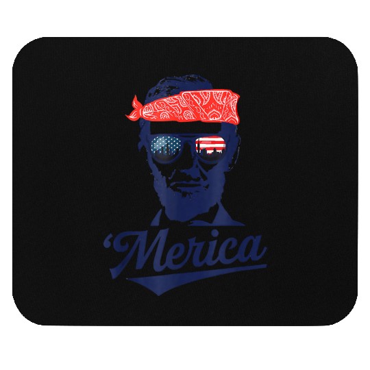 Funny Abraham Lincoln Mouse Pads