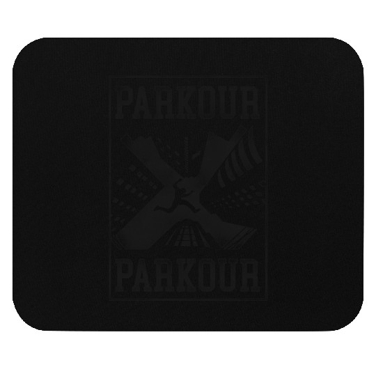 Parkour Free Running Traceur Mouse Pads