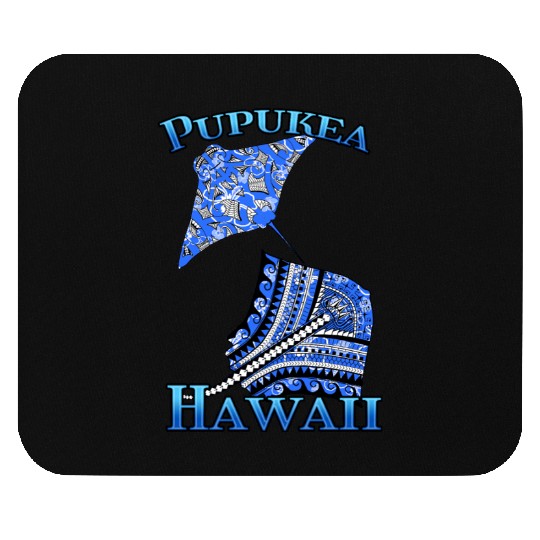 Pupukea Vacation Tribal Stingrays Mouse Pads
