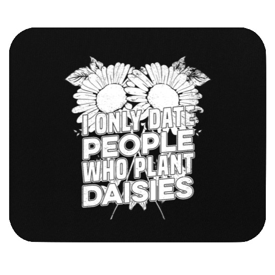 Daisy Garden Gardening Gardener Mouse Pads