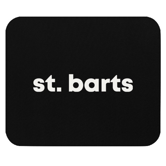 St. Barts - White Mouse Pads