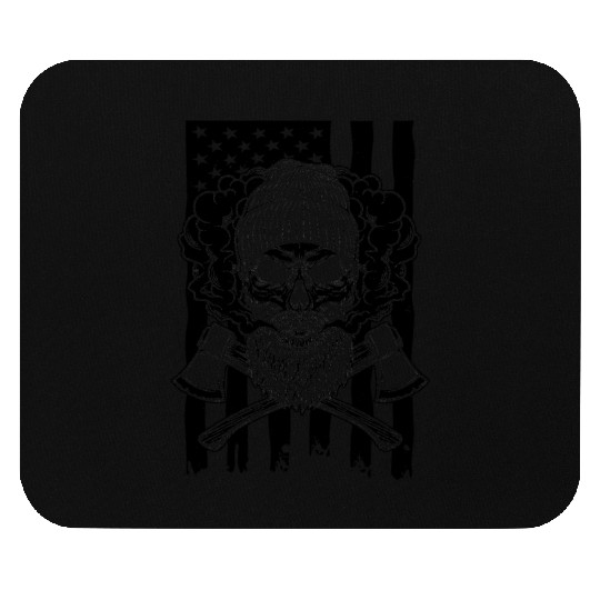 Humorous Flag-Waving Banner Chauvinism Fascism Mouse Pads