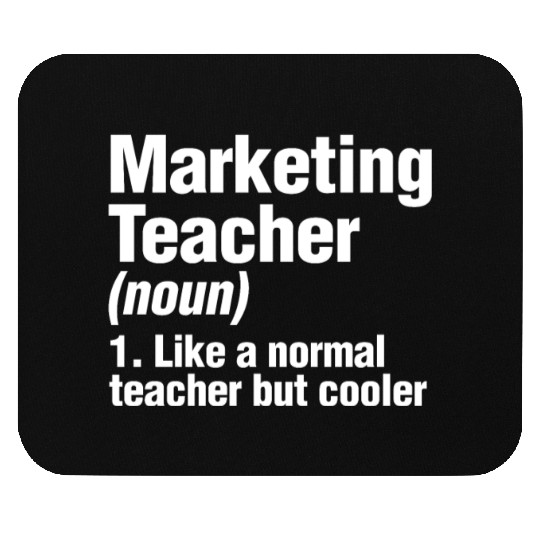Marketing Teacher Definition College Business Prof Mouse Pads