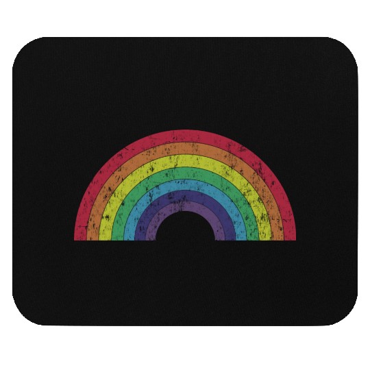 Rainbow Pride Vintage Mouse Pads Design