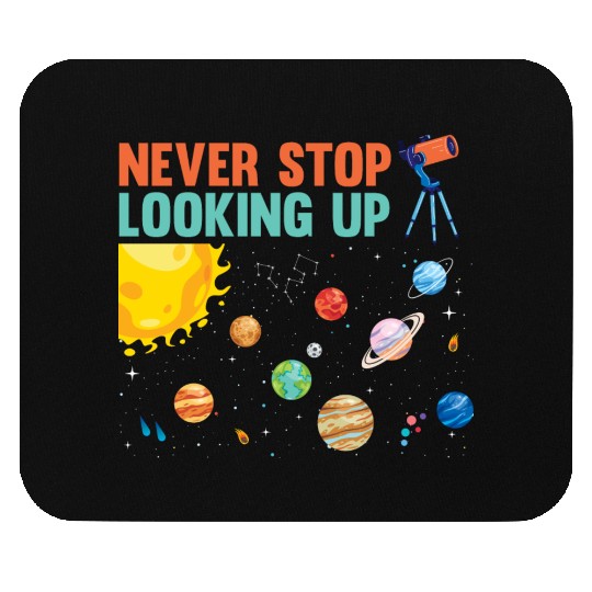 Telescope Solar System Planets Astronomer Mouse Pads