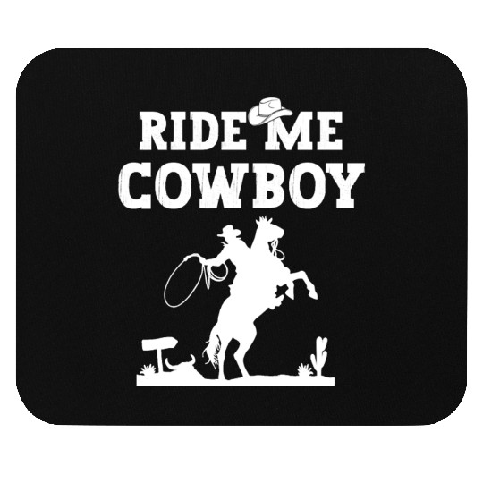 Horse Cowboy Mouse Pads