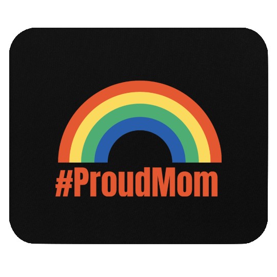 Rainbow ProudMom Design Mouse Pads