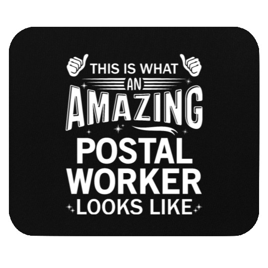 Amazing Postal Worker Mouse Pads