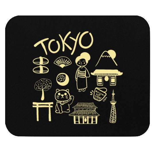 Tokyo & More Tourist Gift Mouse Pads