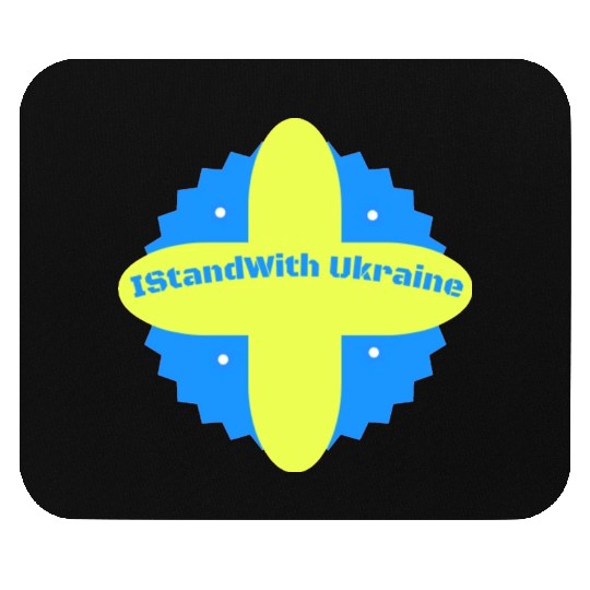 I Stand With Ukraine Mouse Pads