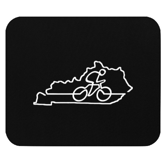 Kentucky Cycling Cyclist Gift Bike Road Racing Mouse Pads