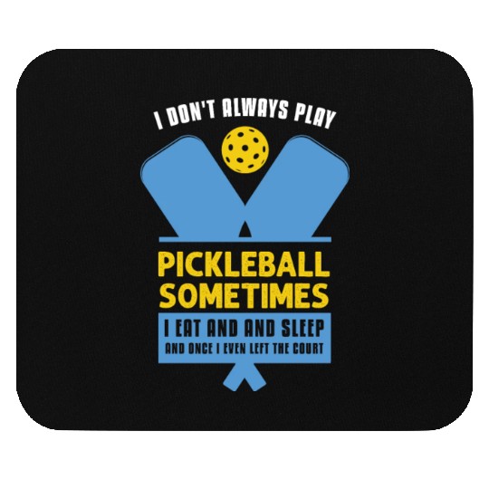 Pickleball Lovers Funny Pickleball Mouse Pads