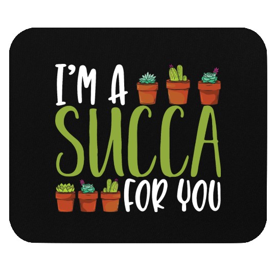 Gardering Lifestyle Succulent Plant Lovers Gifts Mouse Pads