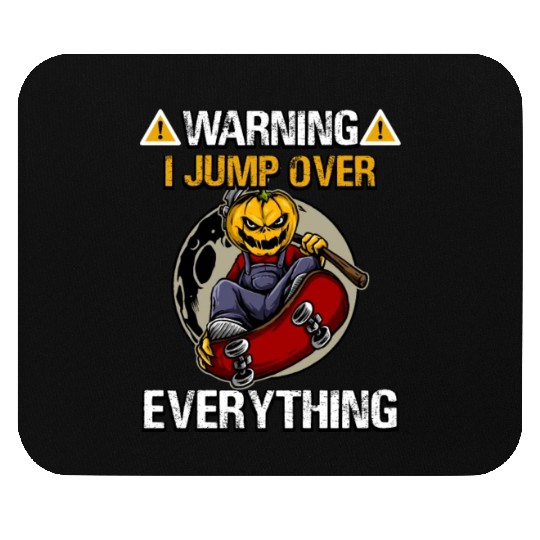 I Jump Over Everything Halloween Skateboard Mouse Pads