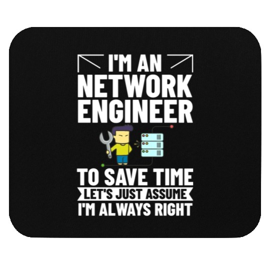 Network Engineer Director Computer Engineering Mouse Pads