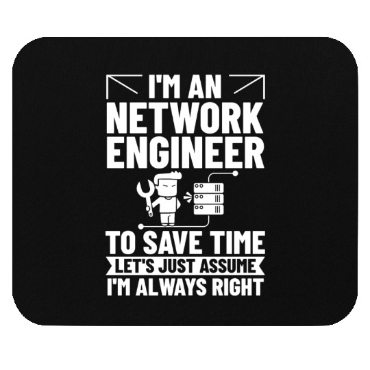 Network Engineer Director Computer Engineering Mouse Pads