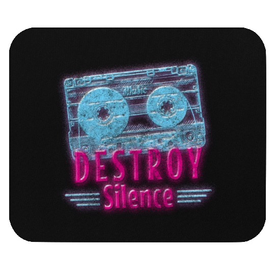Retro Disco Nerd Old School Mouse Pads
