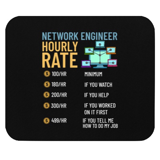 Network Engineer Director Computer Engineering Mouse Pads