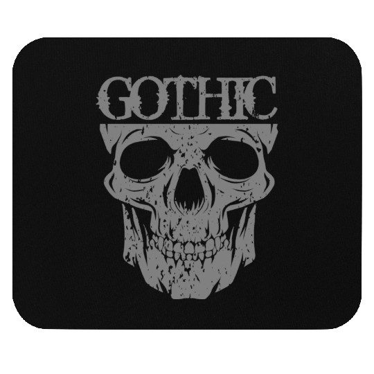 Gothic Skull Mouse Pads