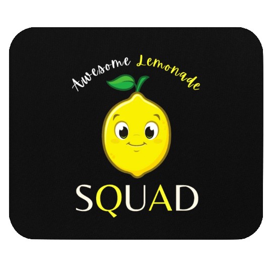 Awesome Lemonade Squad Lemon Lovers For Summer Mouse Pads