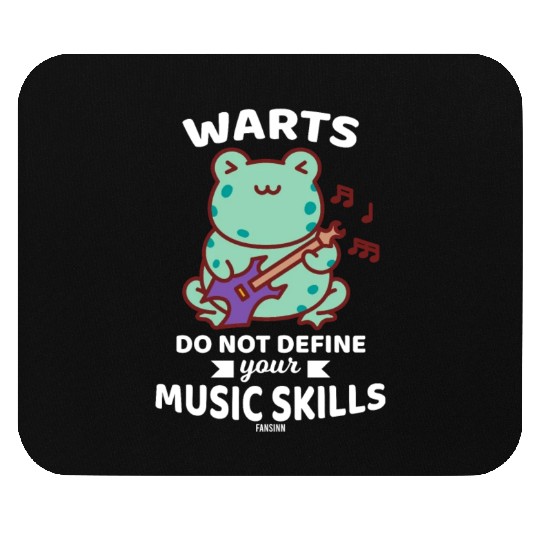 Frog music guitar animal Mouse Pads