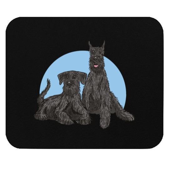 Schnauzer Dog Mouse Pads