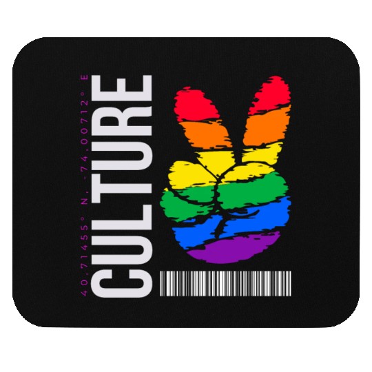 Culture pride, lgbt community Mouse Pads