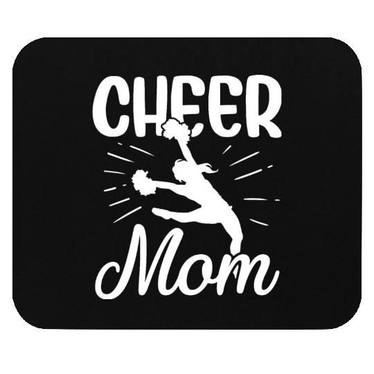 Womens Cheer Mom Gymnastics Cheerleading Mom Squad Mouse Pads