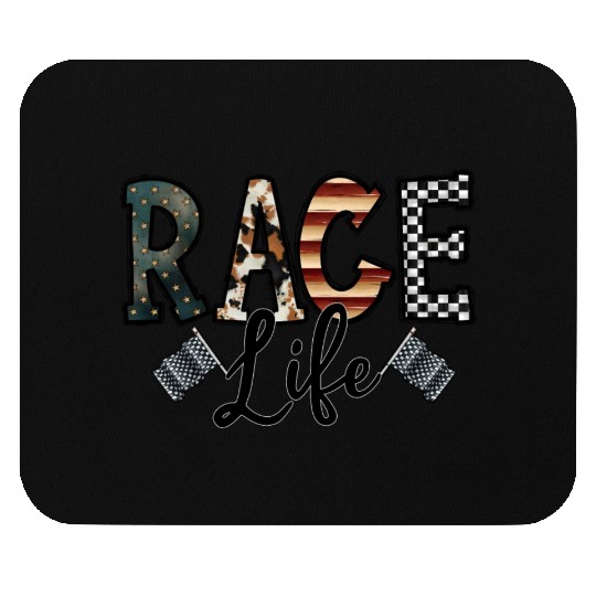 Race Life Mouse Pads