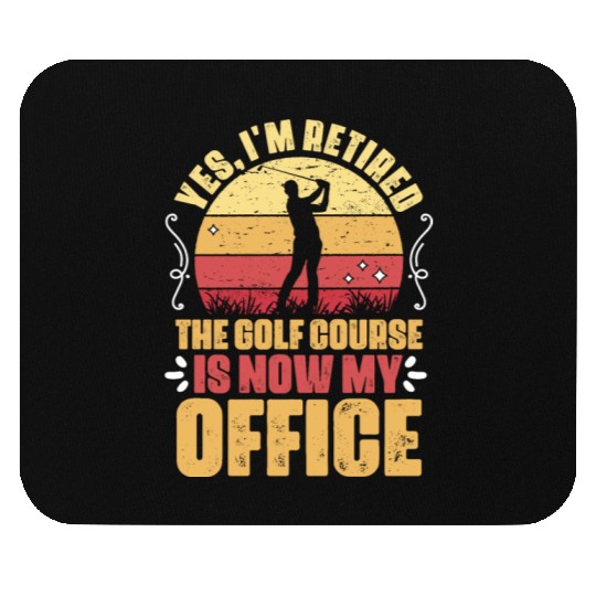 Retirement Plan Funny Golf Humor Golfing Sport For Mouse Pads