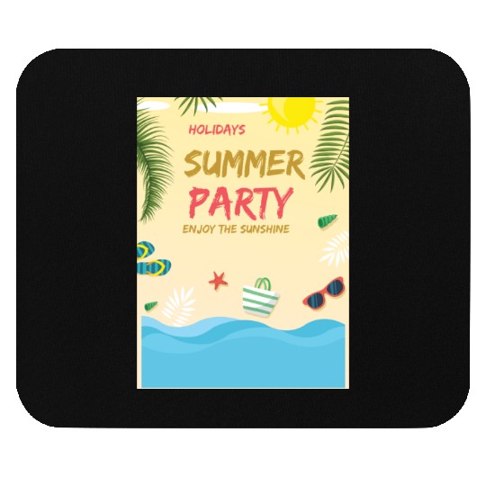 Summer party Mouse Pads