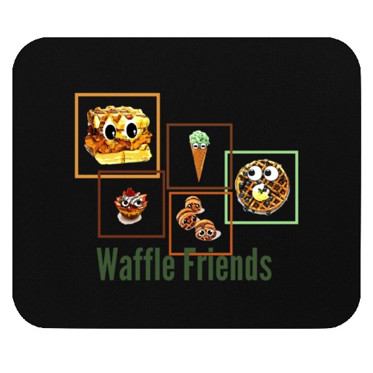 Waffle Friends Mouse Pads