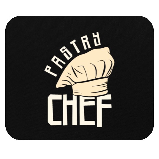 Pastry Chef Skull Baking Pastry Baked Goods Mouse Pads