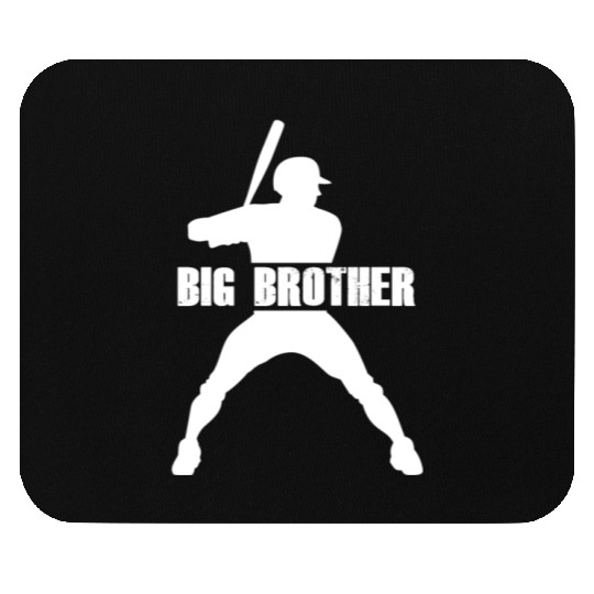 Baseball Big Brother Son Baseball Mouse Pads