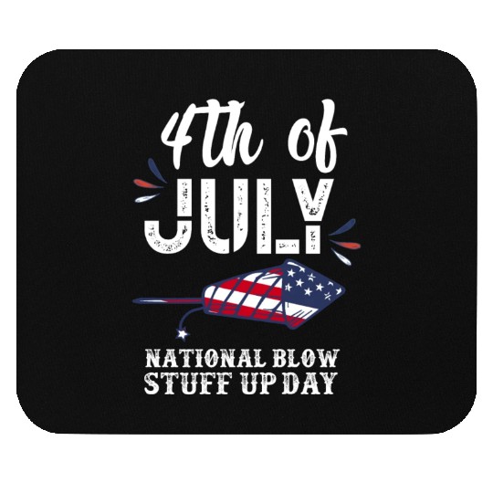 July 4th National Fireworks Day Mouse Pads