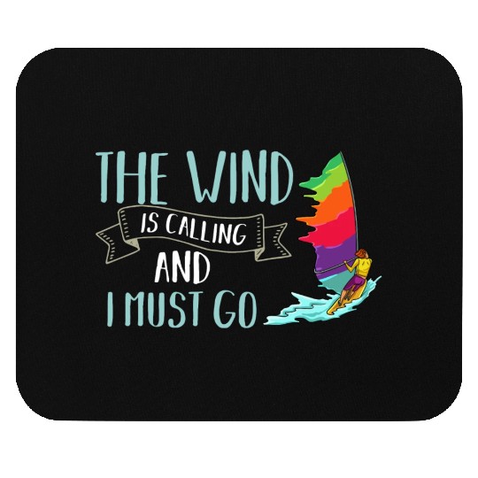 Windsurfing Board Sail Paddle Windsurfer Mouse Pads