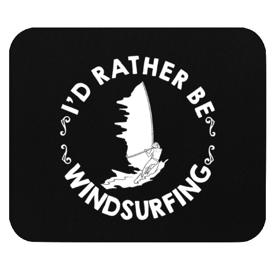 Windsurfing Board Sail Paddle Windsurfer Mouse Pads