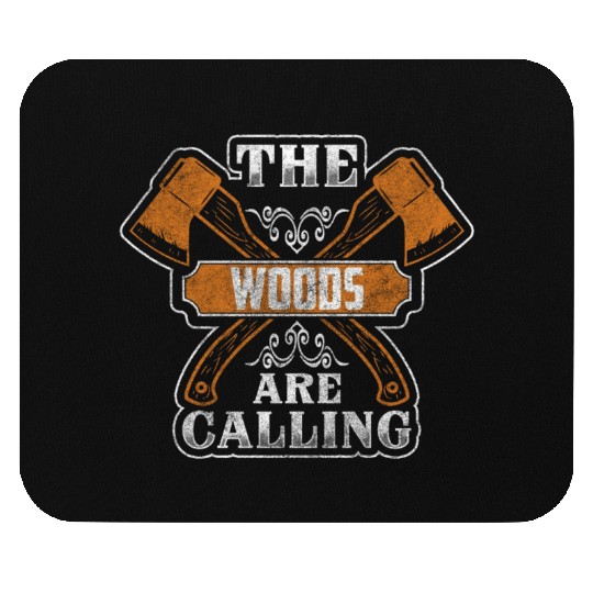 Forest Forest Worker Job Mouse Pads