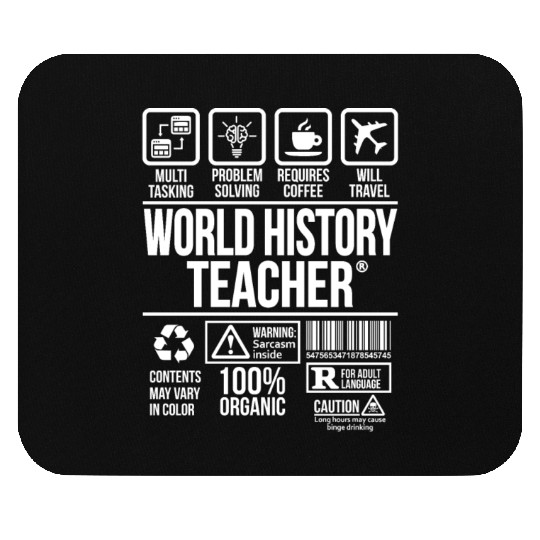 World History Teacher | #TSM Mouse Pads