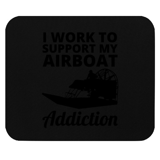 Airboat Fanboat Airboating Planeboat Swamp boat Mouse Pads