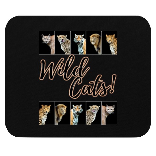 WILDCATS! | Lion, Leopard, Cheetah, Puma, Tiger Mouse Pads