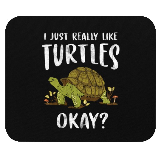 Turtle Relaxed Chilling Sea Ocean Beach Mouse Pads