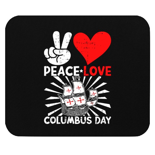 Columbus Day Italian Pride Mouse Pads