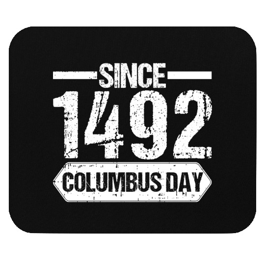 Columbus Day Italian Pride Mouse Pads