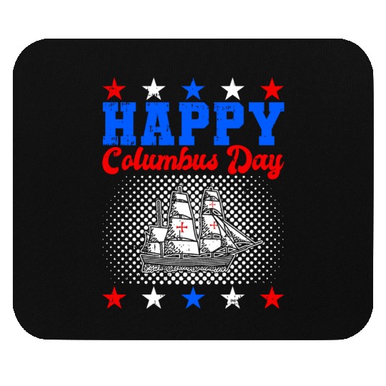 Columbus Day Italian Pride Mouse Pads