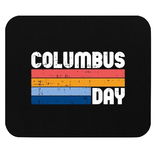 Columbus Day Italian Pride Mouse Pads