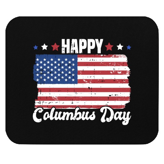 Columbus Day Italian Pride Mouse Pads