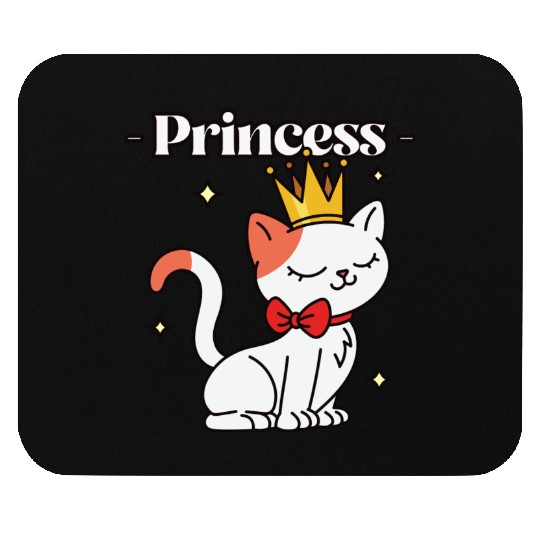 Cat Princess Cat Princess Mouse Pads