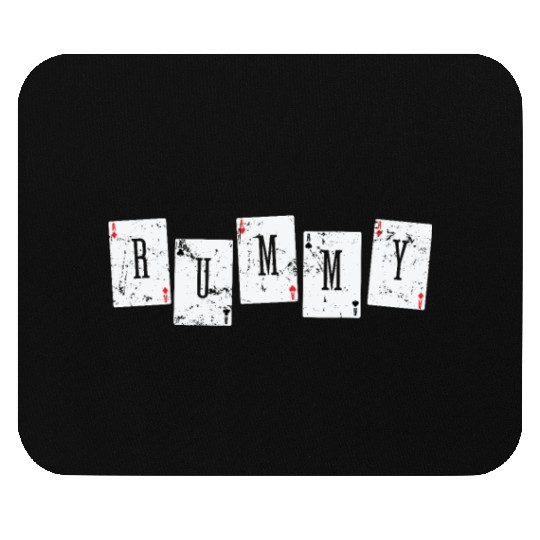 Rummy Card Game playing Card Hobby Romme Mouse Pads