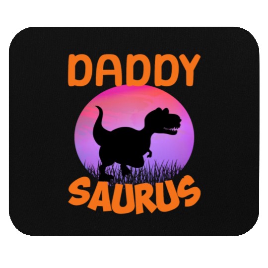 Daddysaurus Papasaurus Mouse Pads